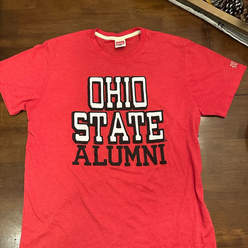 HOMAGE Red Ohio State Alumni Tee